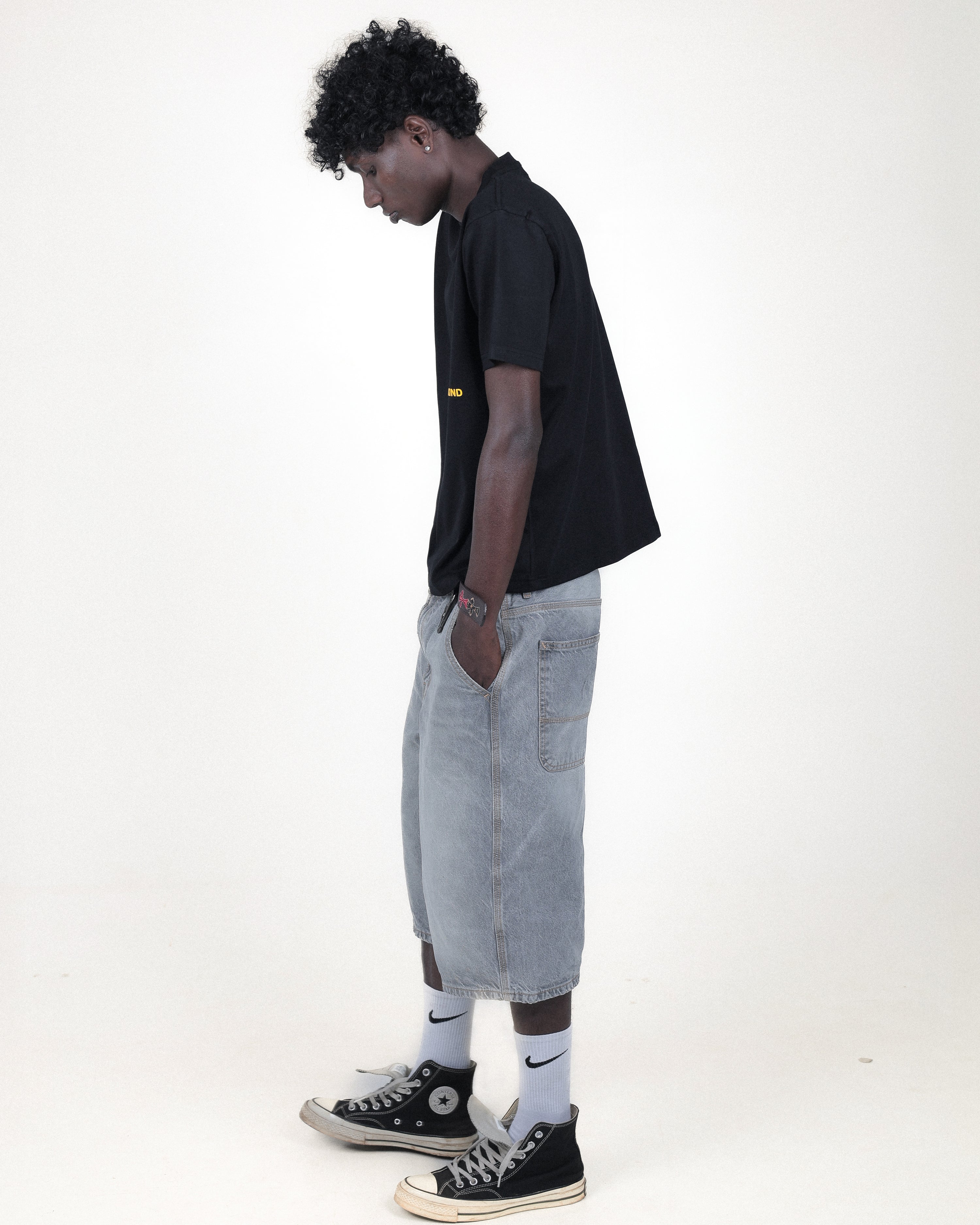 Black Essential Tee