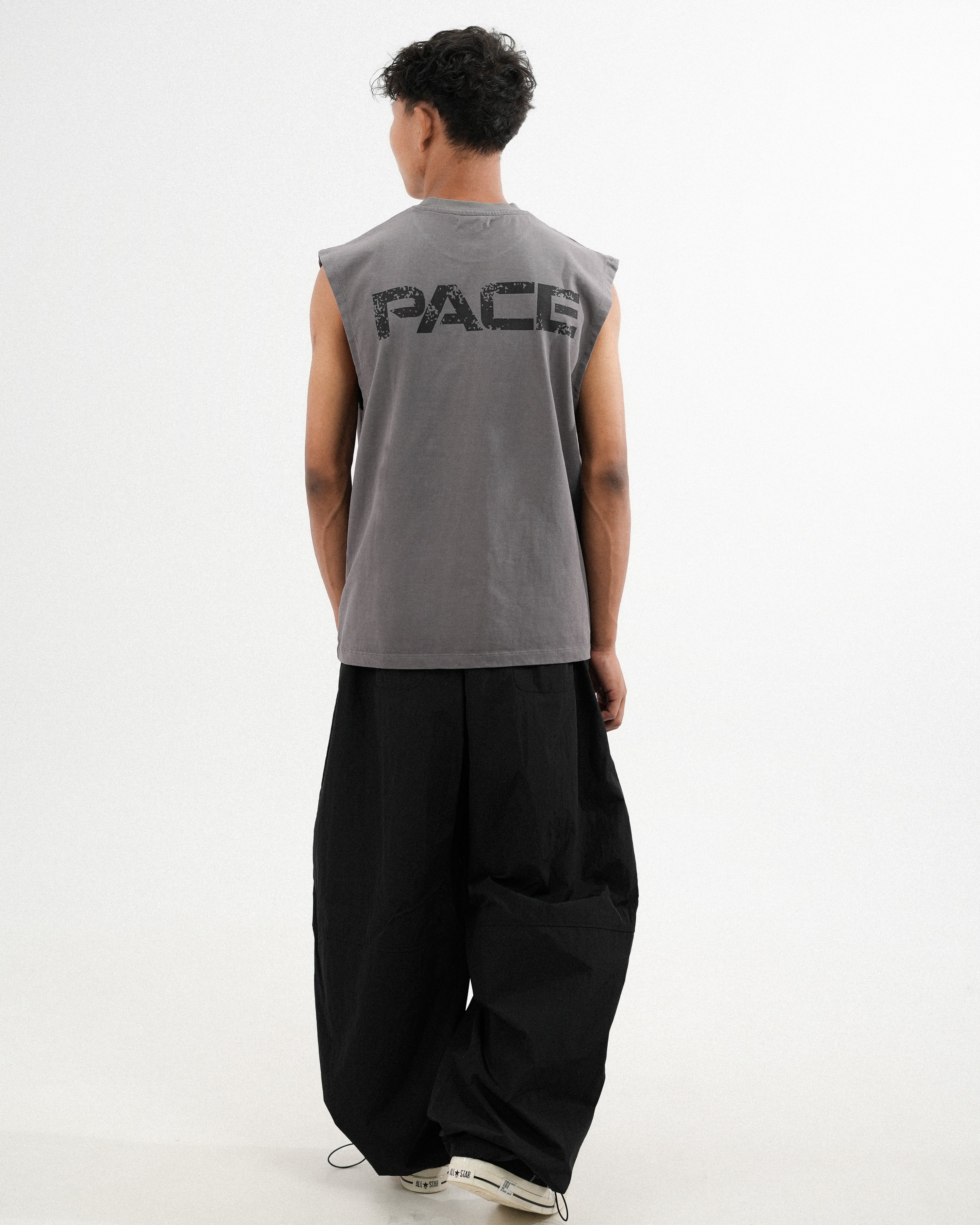 PACE | Washed Grey Tee